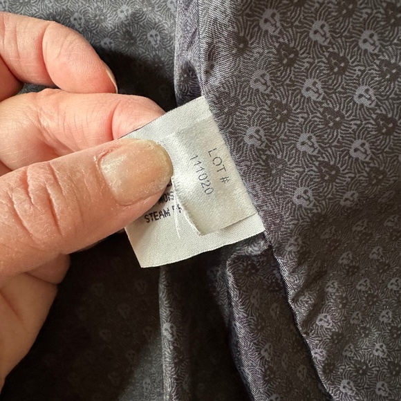 Anne Klein Size 12 plum color wool /cashmere classic coat - Picture 5 of 7